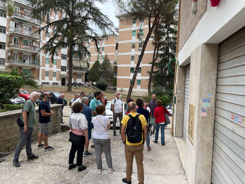 Sopralluogo alla nuova sede in Viale di Valle Aurelia