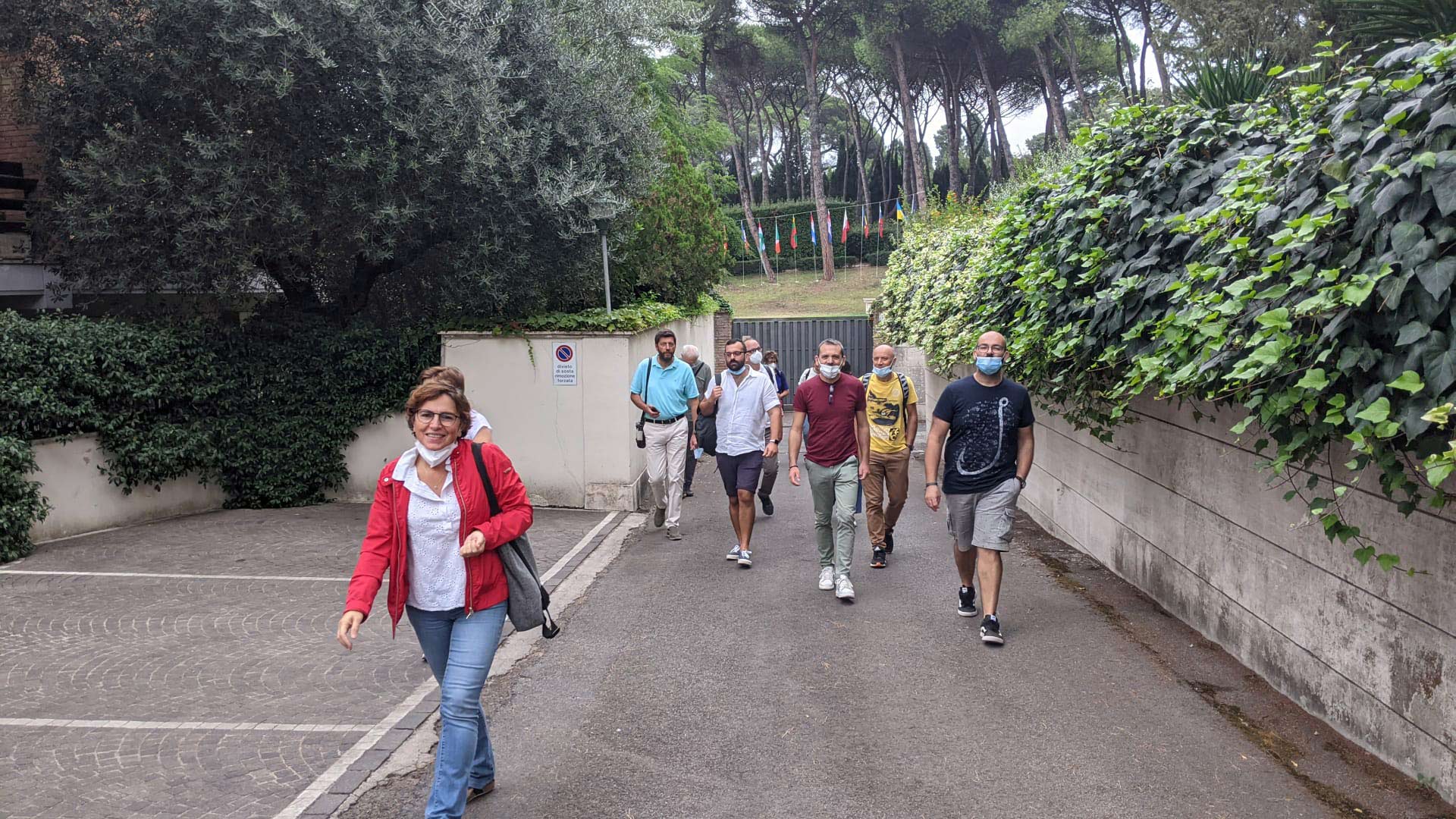 La visita alla redazione di Ombre e Luci