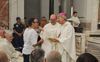 Il vescovo di Napoli Mimmo Battaglia incontra Fede e Luce