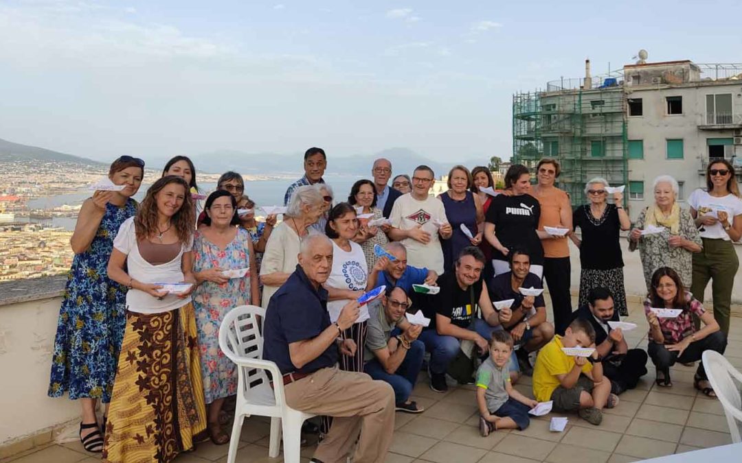 Pizza, dolci, canti e… fuochi d’artificio!