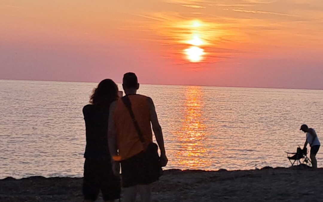 Sulle spiagge di Tarquinia