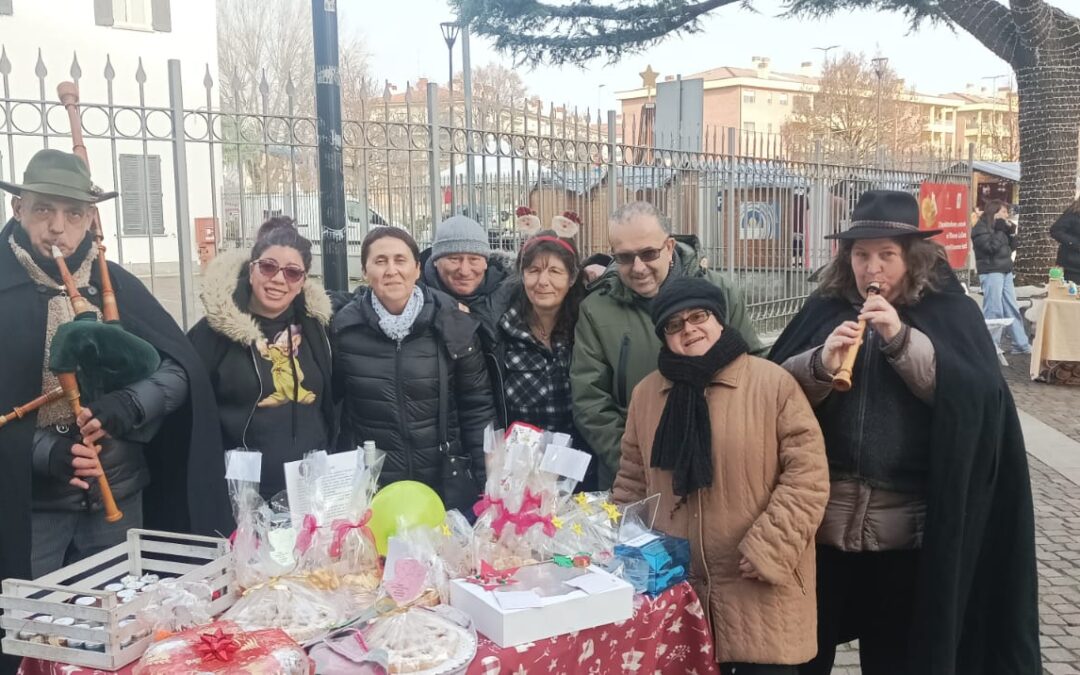 Un banchetto nel centro storico